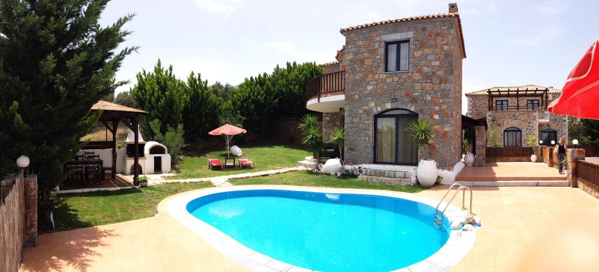 Niriides Luxury Villas ヘルソニソス エクステリア 写真